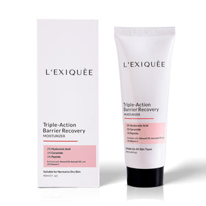 Barrier Recovery Moisturizer 2% HA Ceramide Peptide 50ml - L’EXIQUÈE