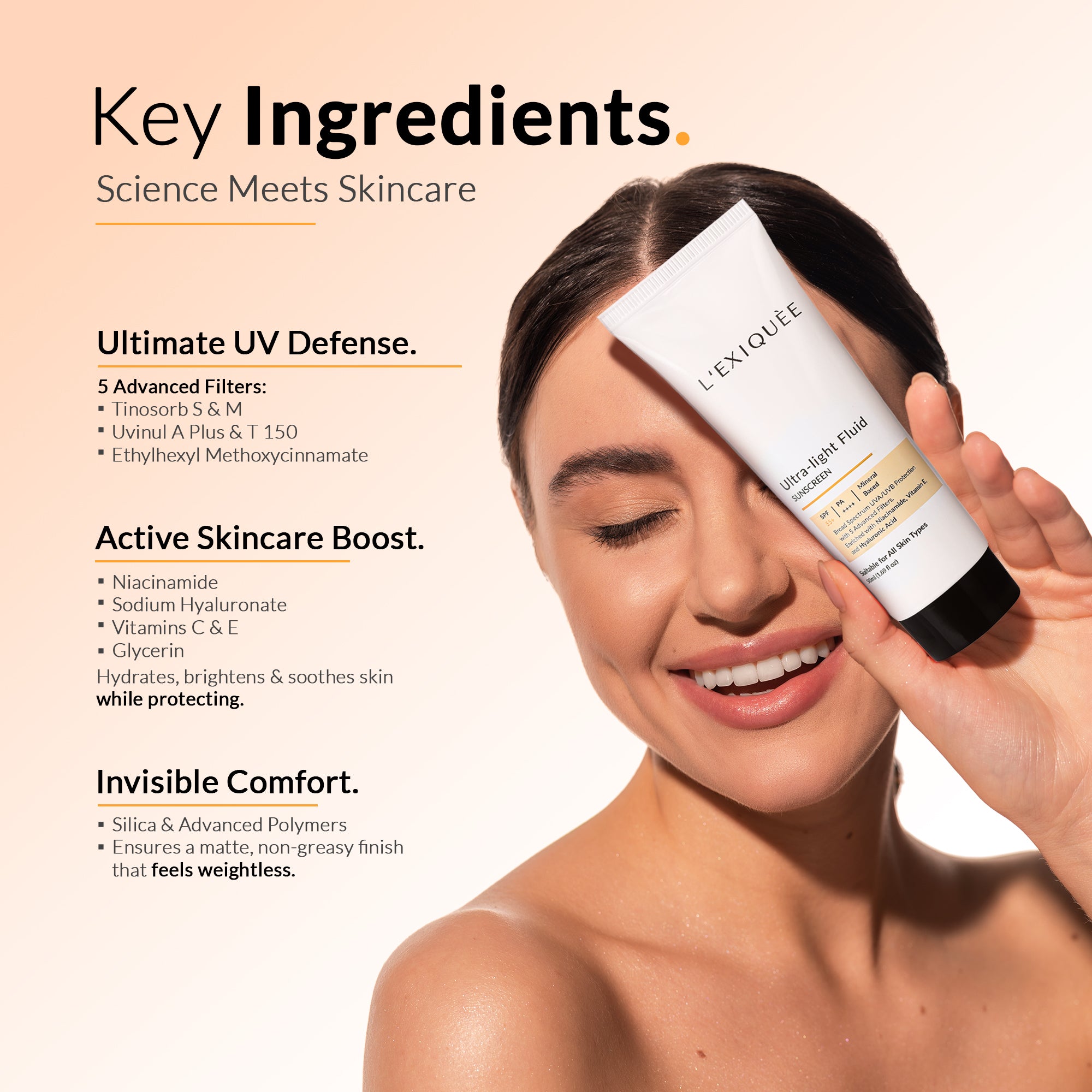 Daily Glow Essentials Combo | Brightening, Hydrating & Sun Protection - L’EXIQUÈE