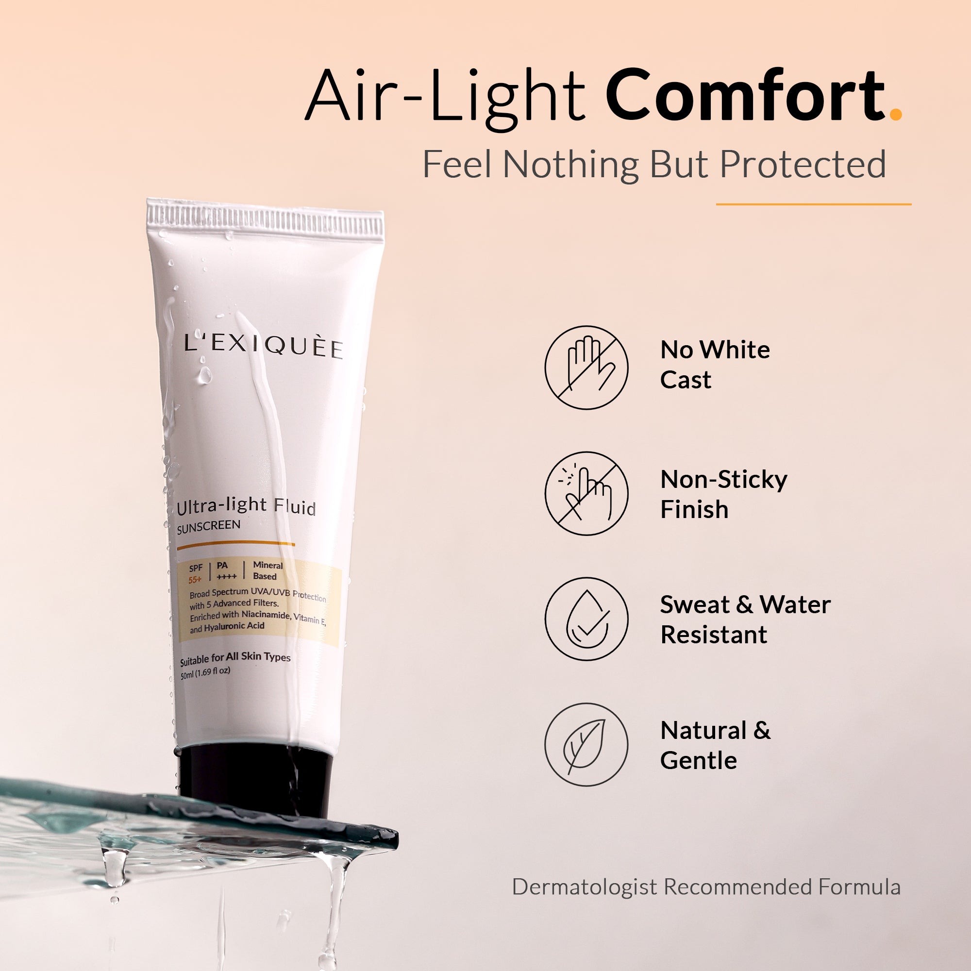 Daily Glow Essentials Combo | Brightening, Hydrating & Sun Protection - L’EXIQUÈE